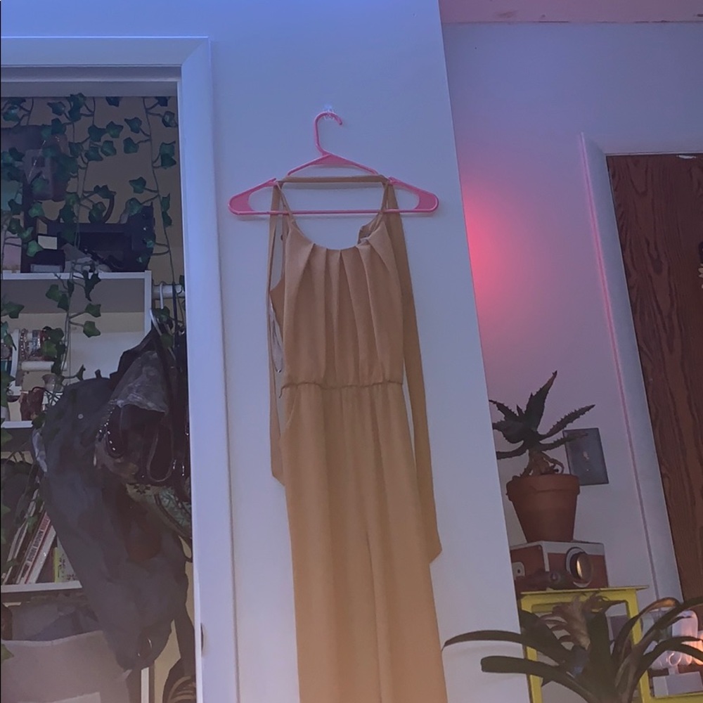 Mustard yellow jumpsuit
